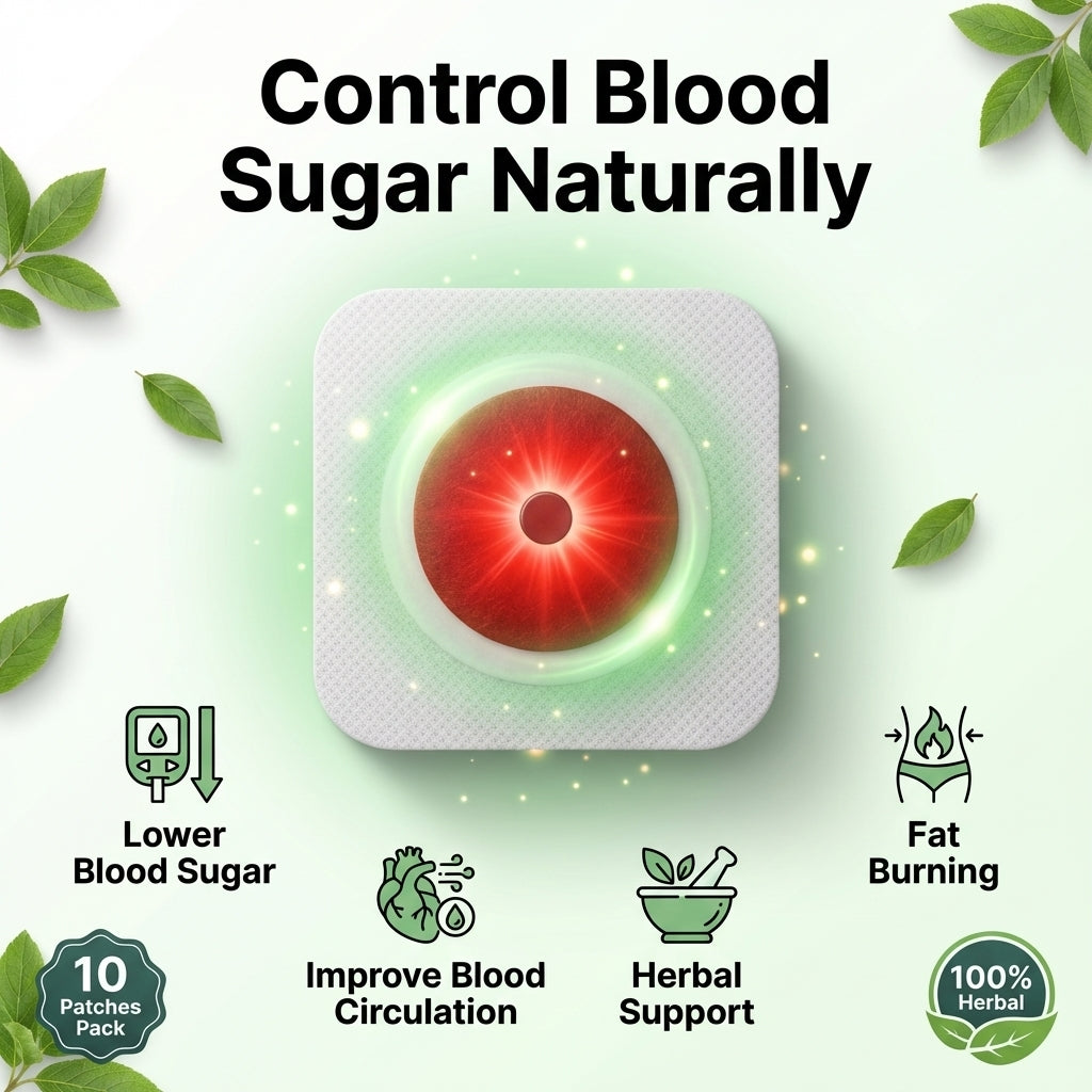 Blood Magnetic Sugar control Patches Buy 1 Get1 Free (10+10)