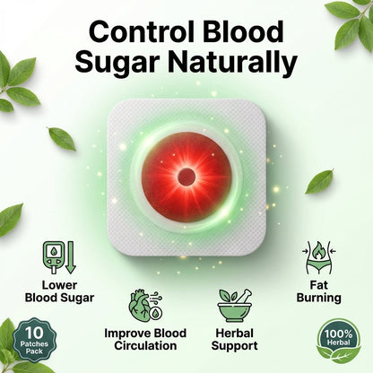 Blood Magnetic Sugar control Patches Buy 1 Get1 Free (10+10)